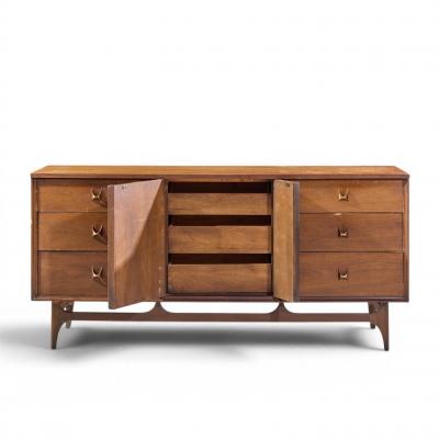  Broyhill Brasilia Broyhill Brasilia Mid Century Lowboy Dresser