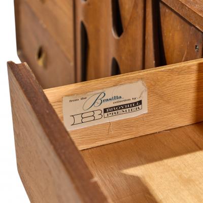  Broyhill Brasilia Broyhill Brasilia Mid Century Lowboy Dresser