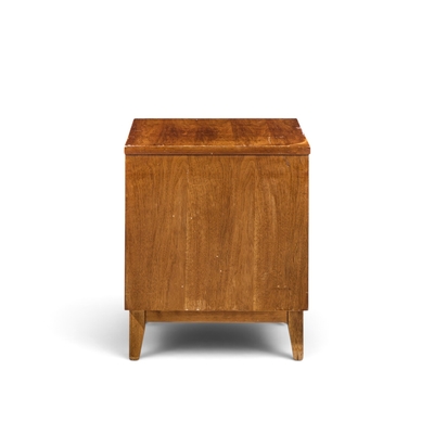  Broyhill Brasilia Broyhill Brasilia Mid Century Walnut Commode Nightstands Pair