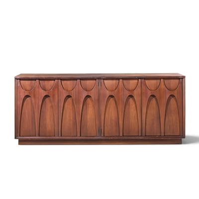  Broyhill Brasilia Broyhill Brasilia Mid Century Walnut Credenza