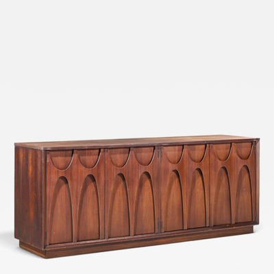  Broyhill Brasilia Broyhill Brasilia Mid Century Walnut Credenza