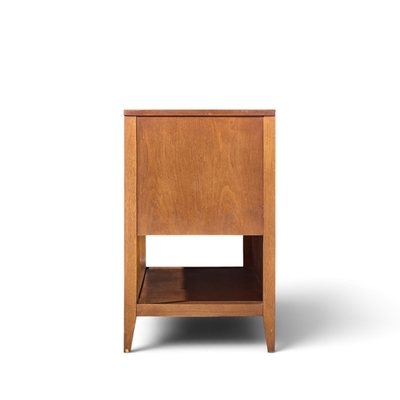  Broyhill Brasilia Broyhill Brasilia Mid Century Walnut Fluted Credenza