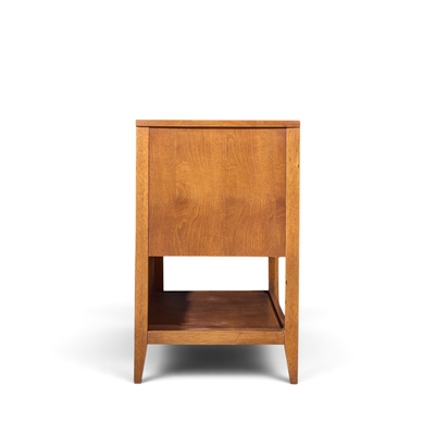  Broyhill Brasilia Broyhill Brasilia Mid Century Walnut Fluted Credenza