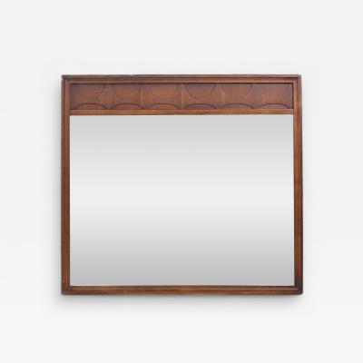  Broyhill Brasilia Broyhill Brasilia Mid Century Walnut Mirror