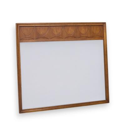  Broyhill Brasilia Broyhill Brasilia Mid Century Walnut Mirror