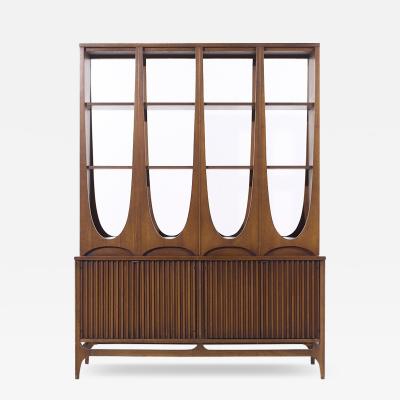  Broyhill Brasilia Broyhill Brasilia Mid Century Walnut Room Divider