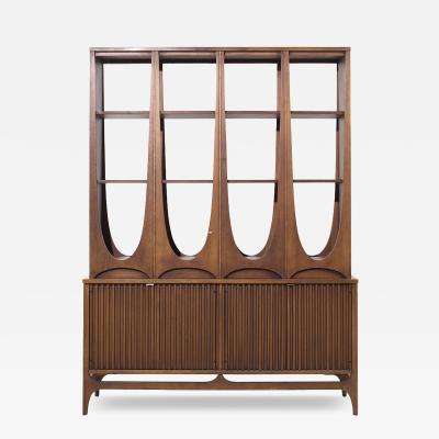  Broyhill Brasilia Broyhill Brasilia Mid Century Walnut Room Divider