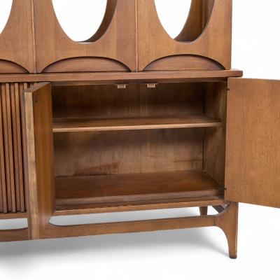  Broyhill Brasilia Broyhill Brasilia Mid Century Walnut Room Divider
