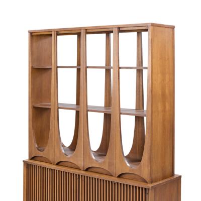  Broyhill Brasilia Broyhill Brasilia Mid Century Walnut Room Divider