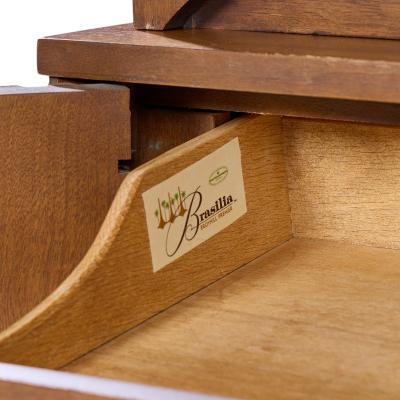  Broyhill Brasilia Broyhill Brasilia Mid Century Walnut Room Divider