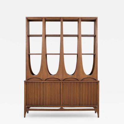  Broyhill Brasilia Broyhill Brasilia Mid Century Walnut Room Divider