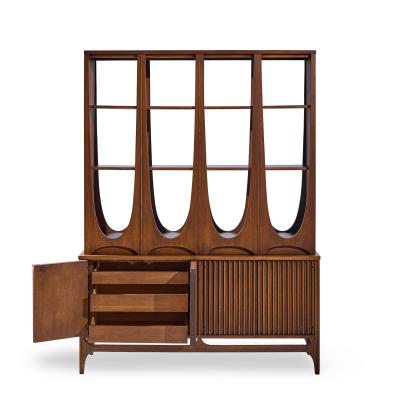  Broyhill Brasilia Broyhill Brasilia Mid Century Walnut Room Divider