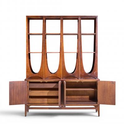 Broyhill Brasilia Broyhill Brasilia Mid Century Walnut Room Divider