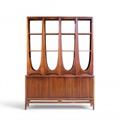  Broyhill Brasilia Broyhill Brasilia Mid Century Walnut Room Divider
