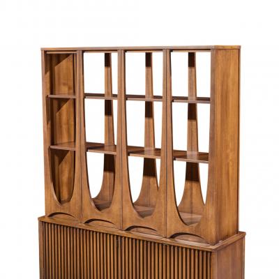  Broyhill Brasilia Broyhill Brasilia Mid Century Walnut Room Divider