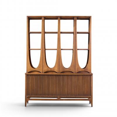  Broyhill Brasilia Broyhill Brasilia Mid Century Walnut Room Divider
