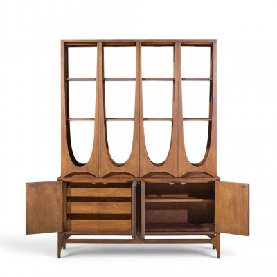  Broyhill Brasilia Broyhill Brasilia Mid Century Walnut Room Divider