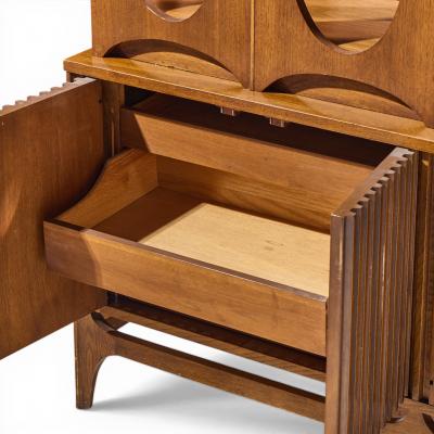  Broyhill Brasilia Broyhill Brasilia Mid Century Walnut Room Divider