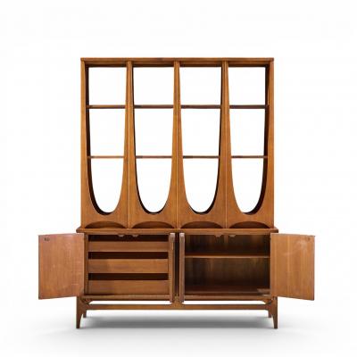  Broyhill Brasilia Broyhill Brasilia Mid Century Walnut Room Divider