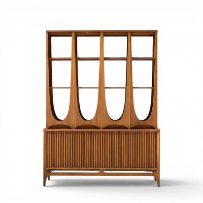  Broyhill Brasilia Broyhill Brasilia Mid Century Walnut Room Divider