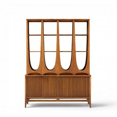  Broyhill Brasilia Broyhill Brasilia Mid Century Walnut Room Divider