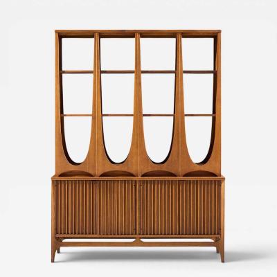  Broyhill Brasilia Broyhill Brasilia Mid Century Walnut Room Divider