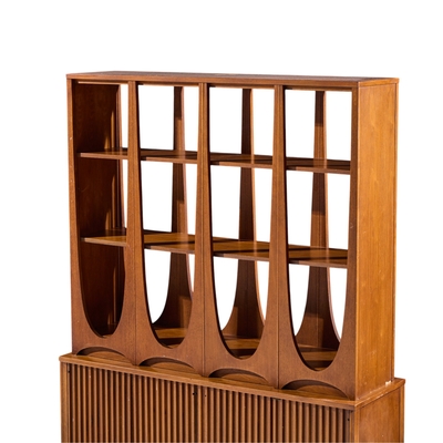  Broyhill Brasilia Broyhill Brasilia Mid Century Walnut Room Divider