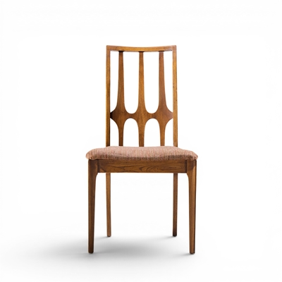  Broyhill Brasilia Broyhill Brasilia Mid Century Walnut Side Dining Chair