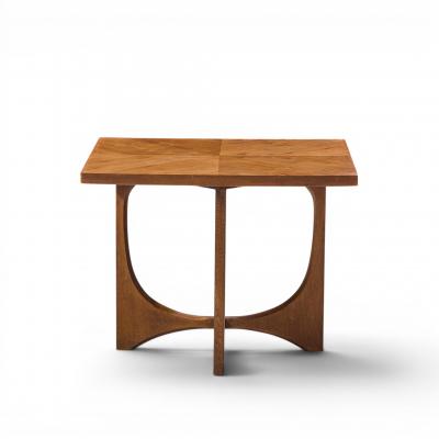  Broyhill Brasilia Broyhill Brasilia Mid Century Walnut Side Tables Pair