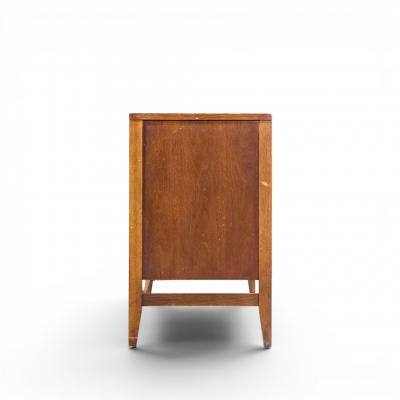  Broyhill Brasilia Broyhill Brasilia Mid Century Walnut and Brass Credenza and Hutch