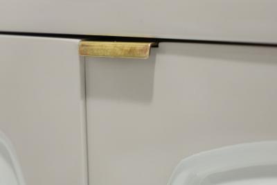  Broyhill Furniture Pair of Lacquered Broyhill Sculptra Nightstands