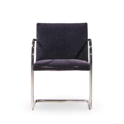  Brueton Brueton Brno Mid Century Chrome Dining Chairs Set of 8