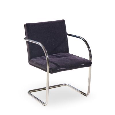  Brueton Brueton Brno Mid Century Chrome Dining Chairs Set of 8