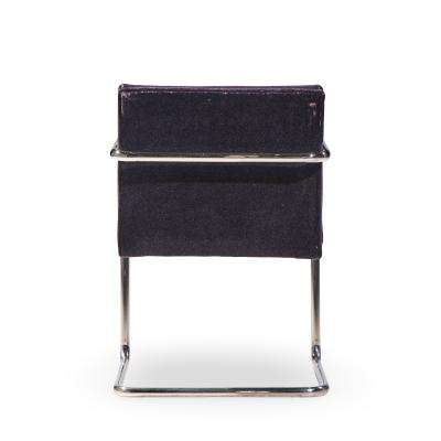  Brueton Brueton Brno Mid Century Chrome Dining Chairs Set of 8