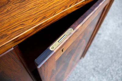 Bruksbo Torbjorn Afdal Book Matched Brazilian Rosewood Cabinet for Bruksbo of Norway