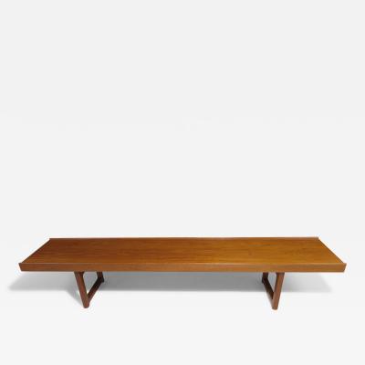  Bruksbo Torbjorn Afdal Bruksbo Mid century Teak Bench