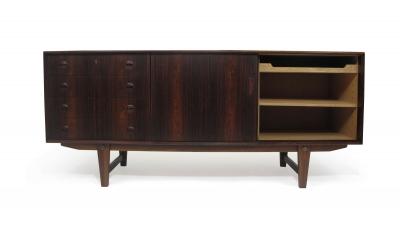  Bruno Hansen Bruno Hansen Danish Rosewood Credenza