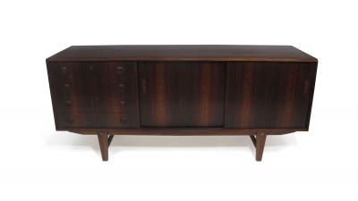 Bruno Hansen Bruno Hansen Danish Rosewood Credenza