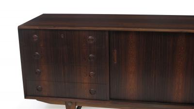  Bruno Hansen Bruno Hansen Danish Rosewood Credenza