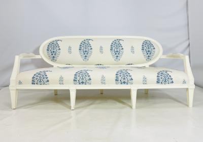  Brunschwig Fils Vintage Three Seater Sofa by Brunschwig Fils