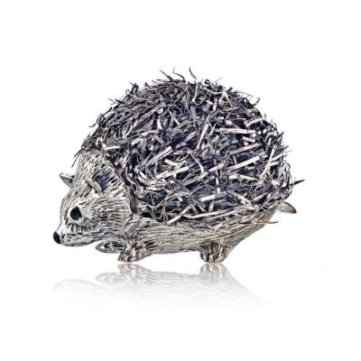  Buccellati BUCCELLATI SILVER HEDGEHOG FIGURINE JEWELRY
