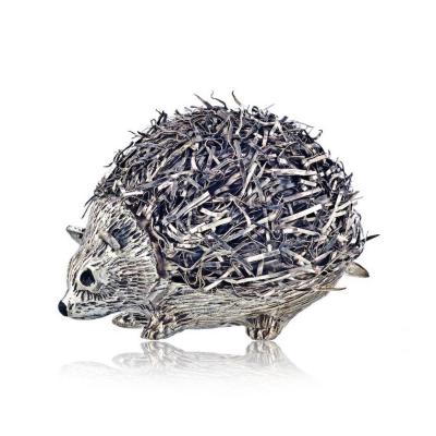  Buccellati BUCCELLATI SILVER HEDGEHOG FIGURINE JEWELRY