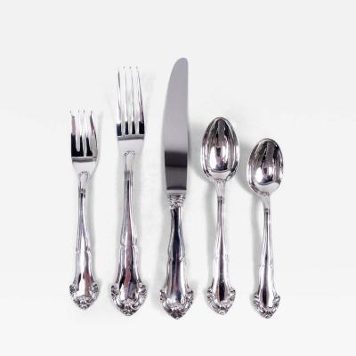  Buccellati Buccellati Grande Imperiale Sterling Silver Dinner Set for 8