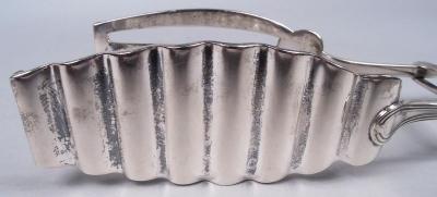  Buccellati Buccellati Sterling Silver Asparagus Tongs in Classical Parma Pattern