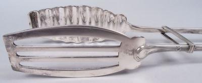  Buccellati Buccellati Sterling Silver Asparagus Tongs in Classical Parma Pattern