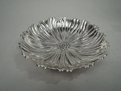  Buccellati Two Gianmaria Buccellati Sterling Silver Flower Bowls in Case