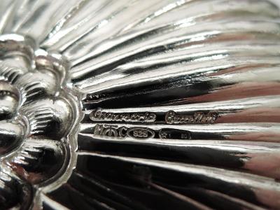  Buccellati Two Gianmaria Buccellati Sterling Silver Flower Bowls in Case