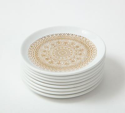  Bucciarelli Bucciarelli Gilt Porcelain Plates