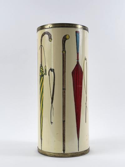  Bucciarelli Early Mid Century Modern Bastoni Umbrella Stand by Bucciarelli Milano 1950s