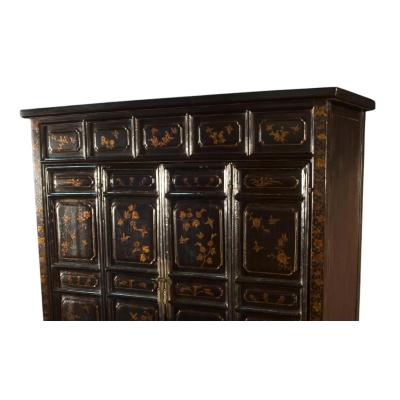  Burton Ching Ltd 18th C Style Chinese Ming Chinoiserie Cabinet by Burton Ching